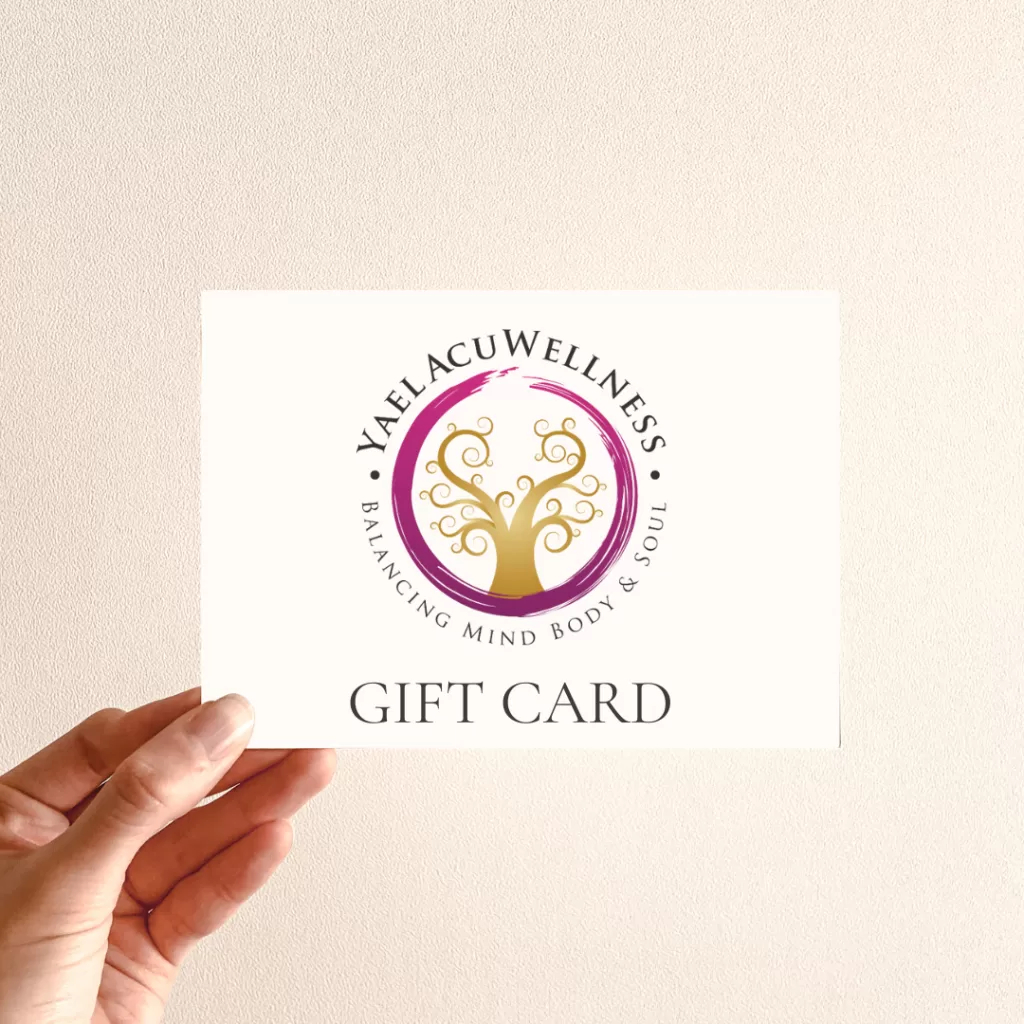 yael acu wellness gift card